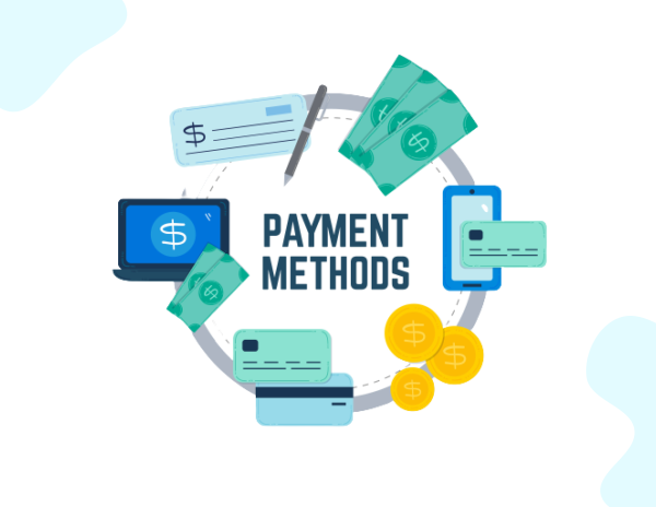 a circular arrangement of money and credit cards
