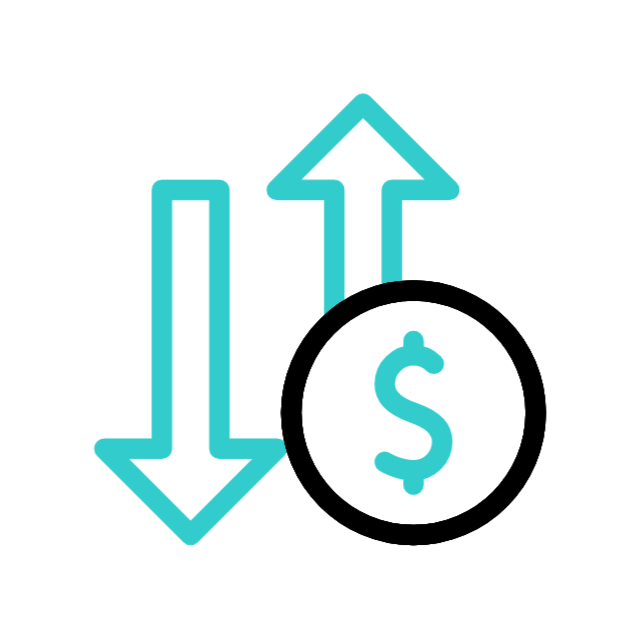 An icon of a dollar sign